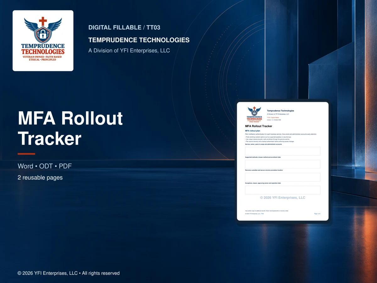 MFA Rollout Tracker — digital edition